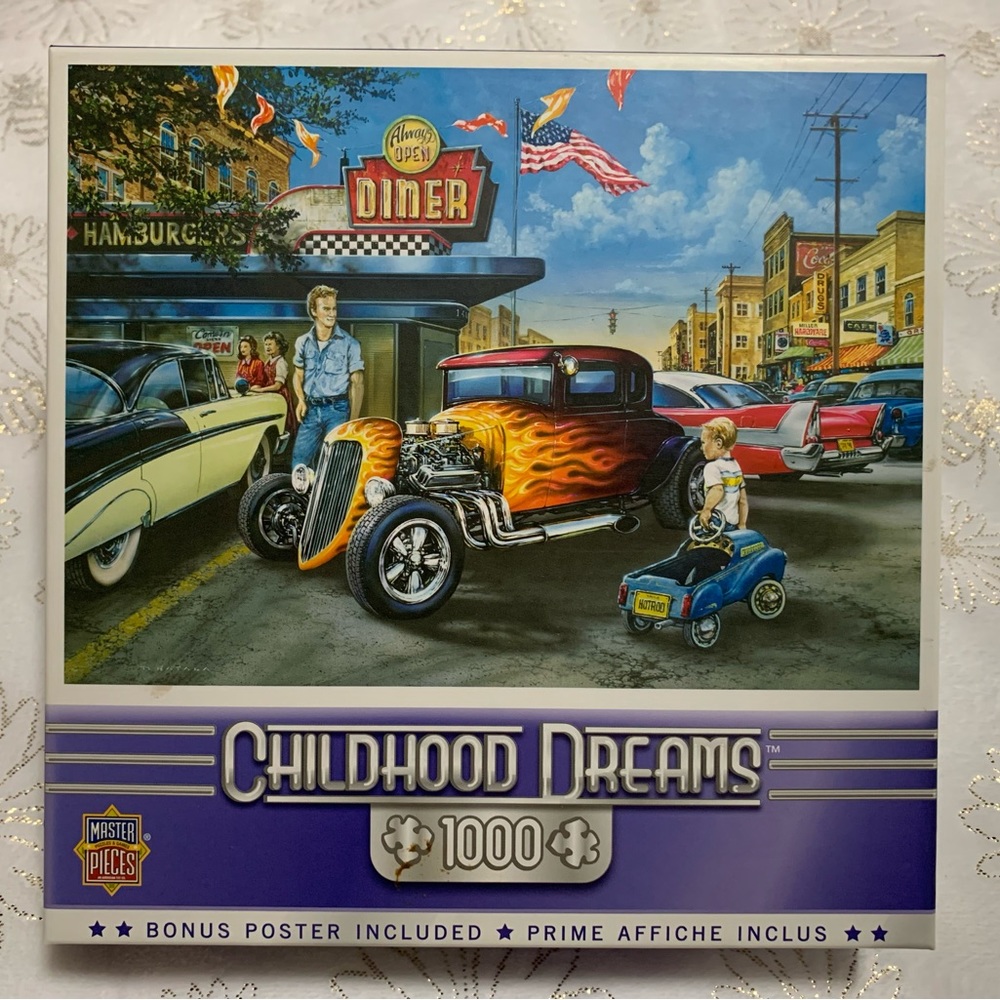 🧩USED 1000 pc Childhood Dreams puzzle 🧩